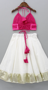 Royal Pink White