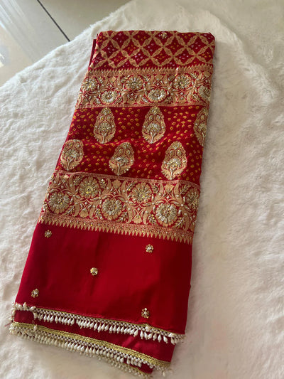 Shaadi Shringaar || Odhna || Red Orange || Pila || Piliya