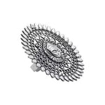 Rasrainaa’s Oxidised Adjustable Ring