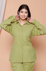 Pistachio Poise Coord Set (Plus Size)