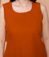 Rustic Ember Top - Cotton top