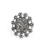 Rasrainaa’s Oxidised Adjustable Ring