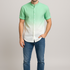 Meadow Mist – Ombré Cotton Shirt