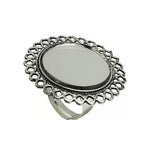 Rasrainaa’s Oxidised Adjustable Ring