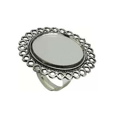 Rasrainaa’s Oxidised Adjustable Ring