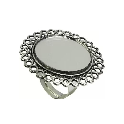 Rasrainaa’s Oxidised Adjustable Ring