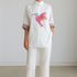 Tropical Soar – Bird Embroidered Cotton Coord