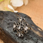 Rasrainaa’s Oxidised Adjustable Ring