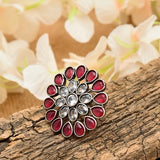 Rasrainaa’s Oxidised Adjustable Ring