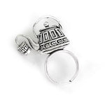 Rasrainaa’s Oxidised Adjustable Ring
