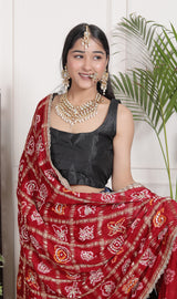 ✨ Jodha’s Heirloom – Regal Kundan Bridal Set