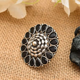 Rasrainaa’s Oxidised Adjustable Ring