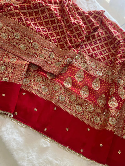 Shaadi Shringaar || Odhna || Red Orange || Pila || Piliya