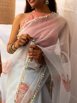 Gulzaar:Blush on Blue