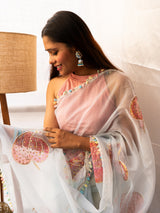 Gulzaar:Blush on Blue